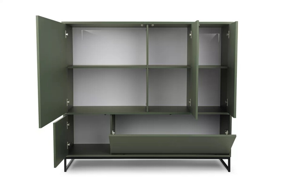 ArtStol Komoda GENUA | zelená - main (3)