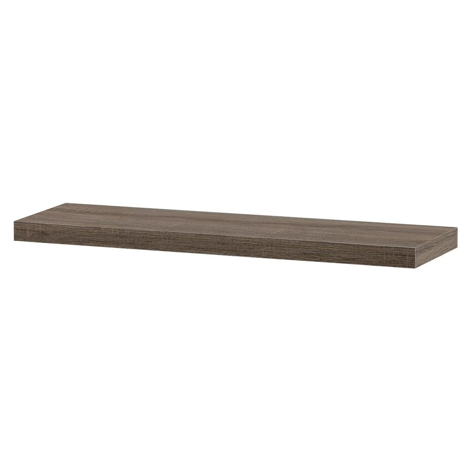 Nástěnná polička 80 cm, dub sonoma tmavý - main (0)