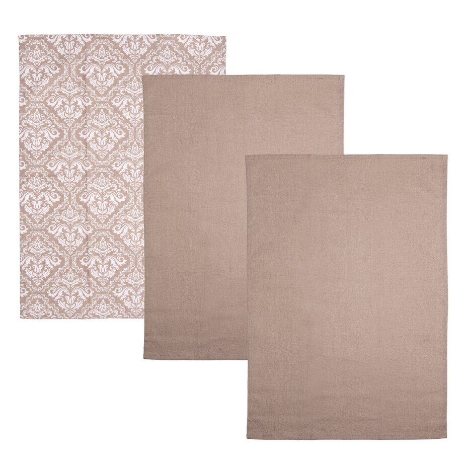 Orion Kuchyňská utěrka Beige, 50 x 70 cm, sada 3 ks - main (0)