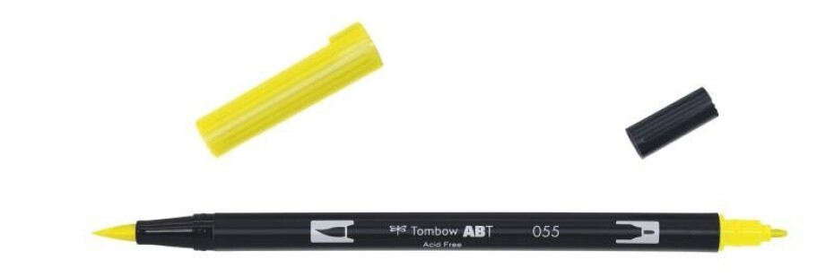 Tombow Oboustranný štětcový fix ABT - process yellow - main (0)