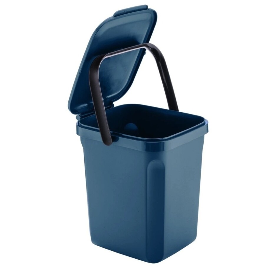 Denox Organic odpadkový koš na Bioodpad 10 l, modrý - main (2)