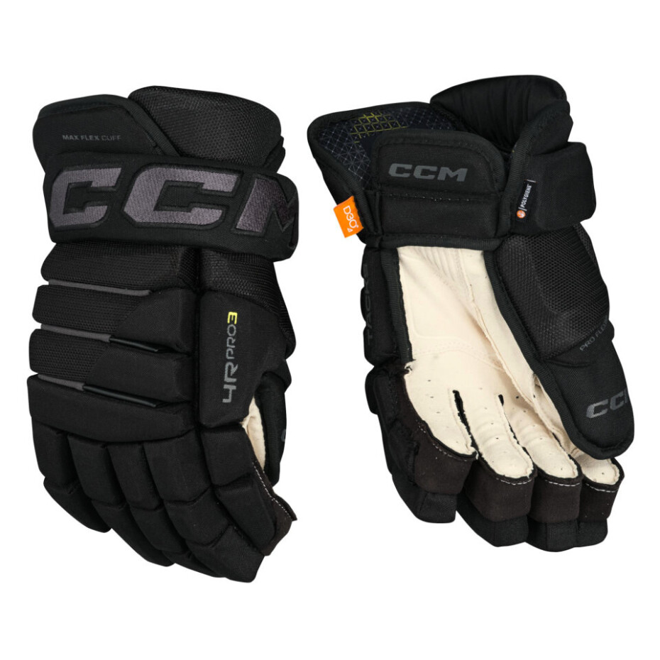 Hokejové rukavice CCM Tacks 4 ROLL PRO 3 Black/Grey Senior 15 palců - main (0)