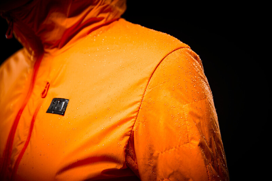 Dámská bunda Helly Hansen  Lifaloft Air Hooded Insulato W Poppy Orange, S S - main (4)