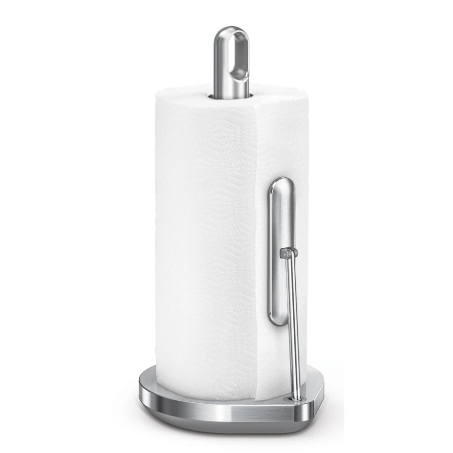 Simplehuman Držák na papírové utěrky, pro role do 17 cm, kartáčovaná nerez ocel - main (0)