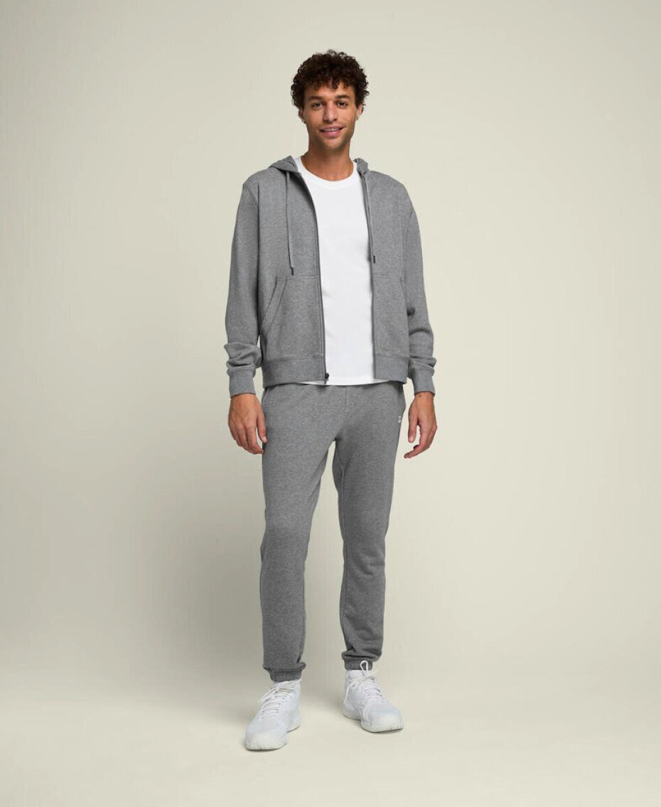Pánská mikina Wilson  M  Team Zip Hoodie Medium Gray Heather XXL - main (2)