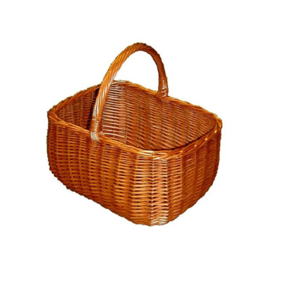 Proutěný lakovaný košík PERELKA 36 x 26 x 28 cm - main (0)