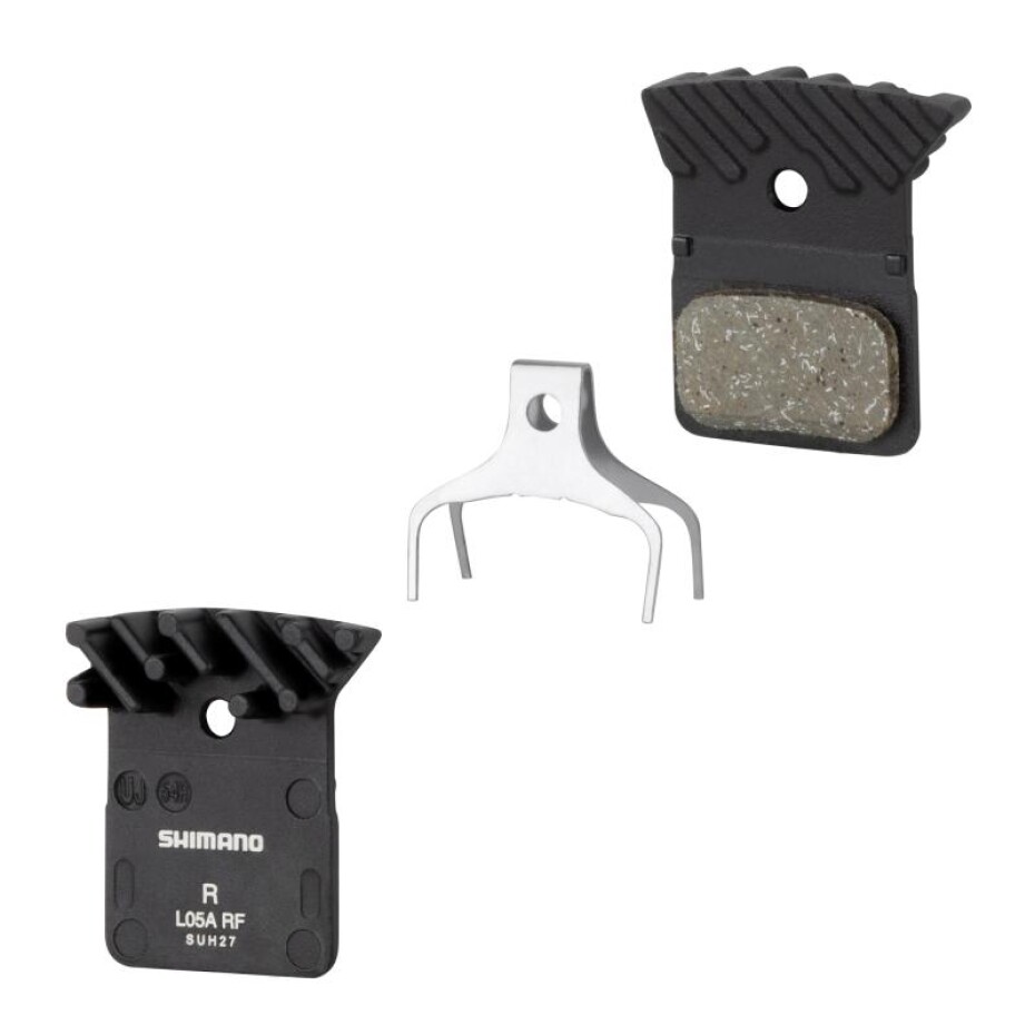 SHIMANO Destičky brzd SH L05A polymer,s pružinou+chladič - main (0)