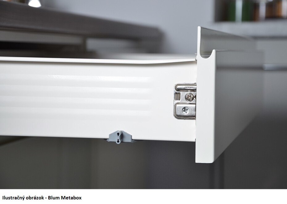ArtExt Kuchyňská skříňka vysoká, D14 / RU / 3M Rimini Barva korpusu: Grey - main (17)