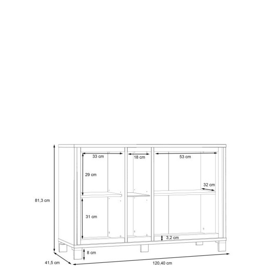 Forte Komoda TRONDHEIM | L TDHK232L - main (4)