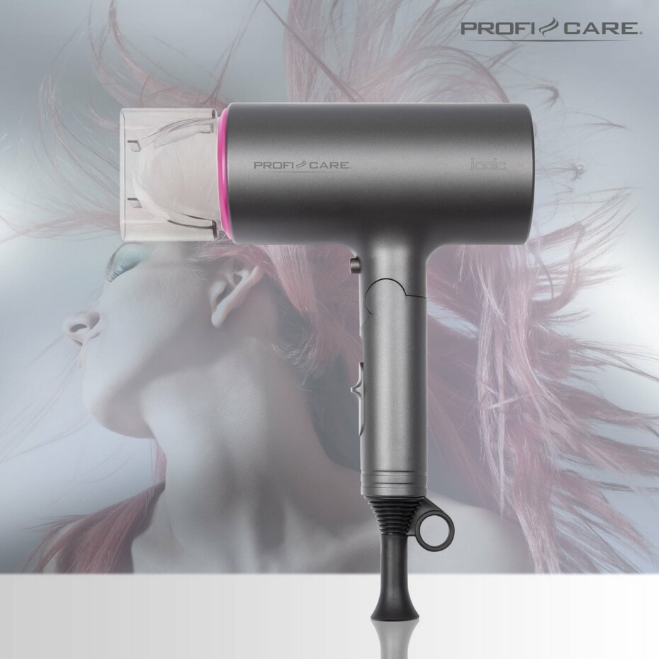 ProfiCare HT 3073 PK cestovní fén, růžová - main (5)