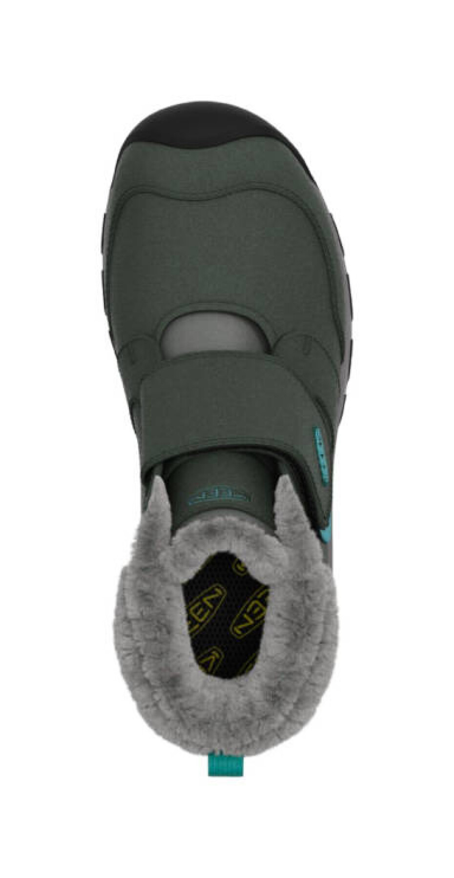 Dětská outdoorová obuv Keen Kootenay IV Mid Wp Steel Grey/Porcelain  US 9 (Kid) - main (4)