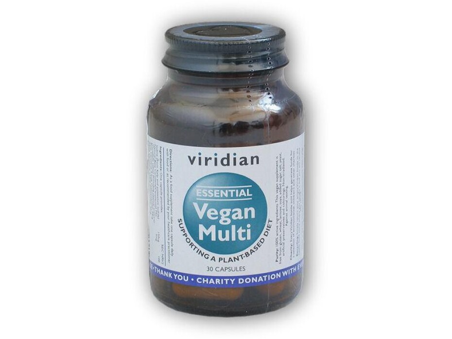 Viridian Vegan Multi 30 kapslí - main (0)