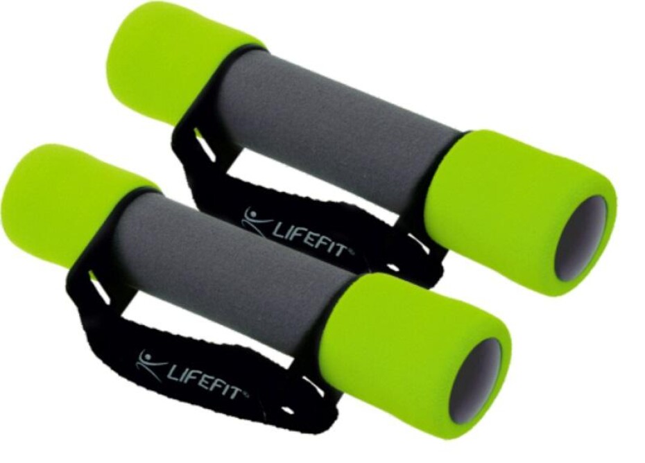 Lifefit Činky molitanové s páskem Plus 2x1.5 kg new - main (0)
