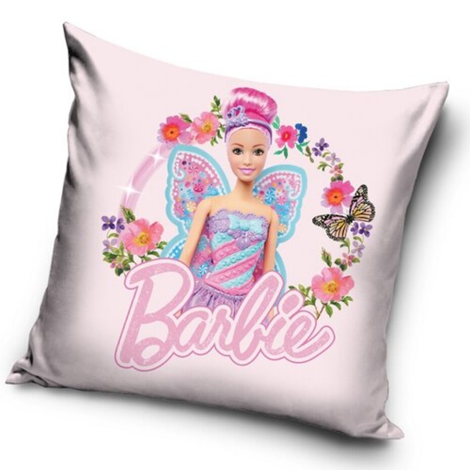 Carbotex Povlak na polštářek Barbie Motýlí Princezna, 40 x 40 cm - main (0)