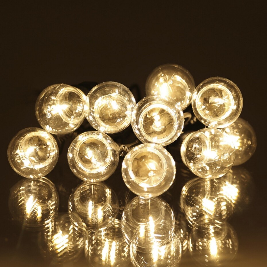 Retlux RGL 115 Party řetěz s žárovkami, 10x LED žlutá, 5+3 m - main (4)