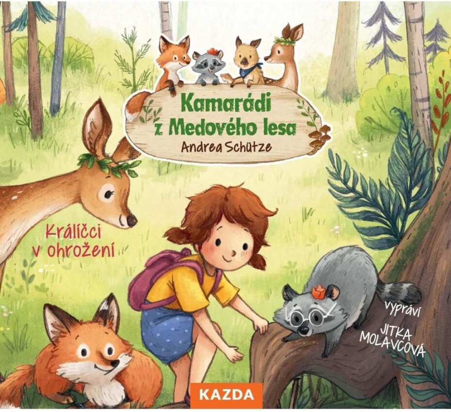 Kamarádi z Medového lesa 2 - Králíčci v ohrožení - CDm3 (Čte Jitka Molavcová) - Andrea Schütze - main (0)