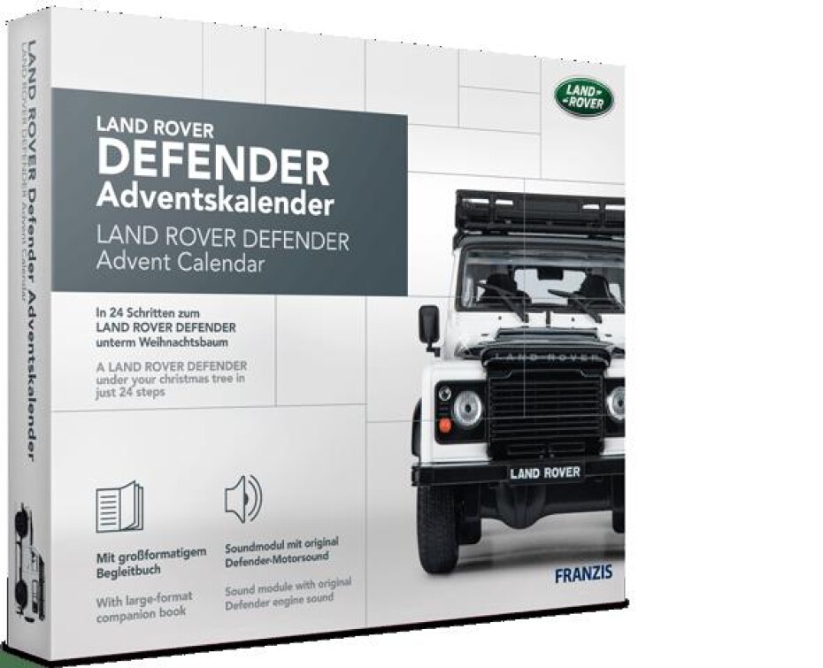 Franzis adventní kalendář Land Rover Defender se zvukem 1:43 - main (0)