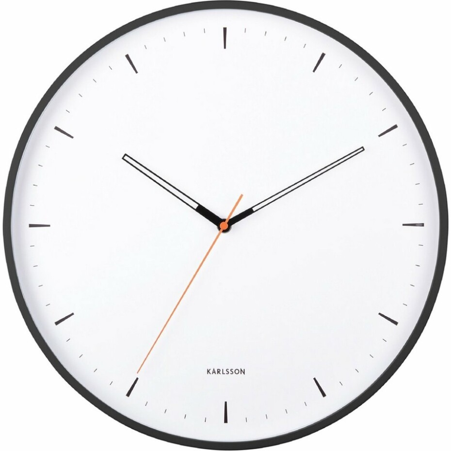 Karlsson 5940BK designové nástěnné hodin 40 cm - main (0)