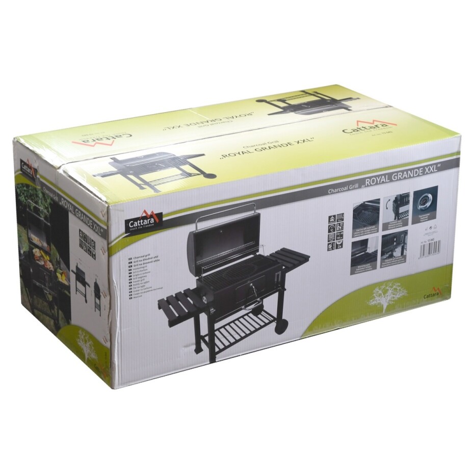 Cattara Gril na dřevěné uhlí Royal grande XXL, 154 x 110 x 46 cm - main (8)