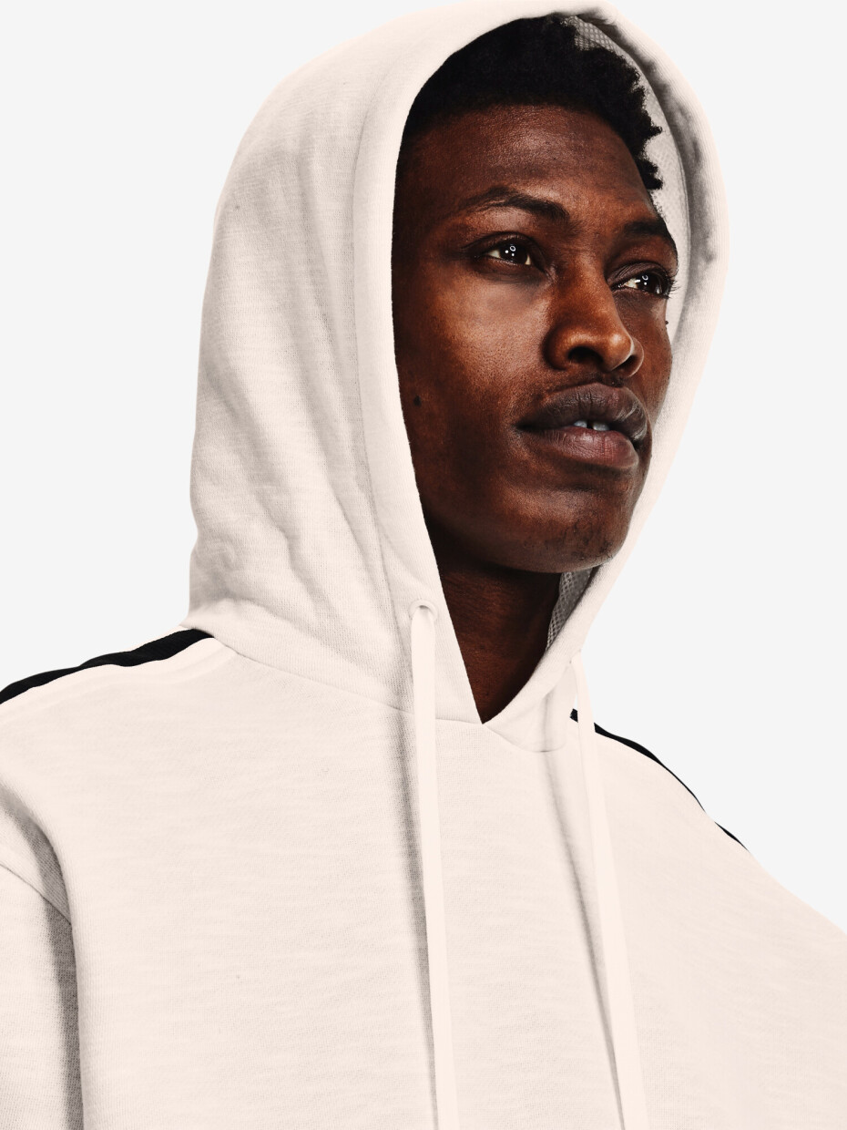 Pánská mikina Under Armour  Essential Heritage Flc HD-WHT XL - main (2)