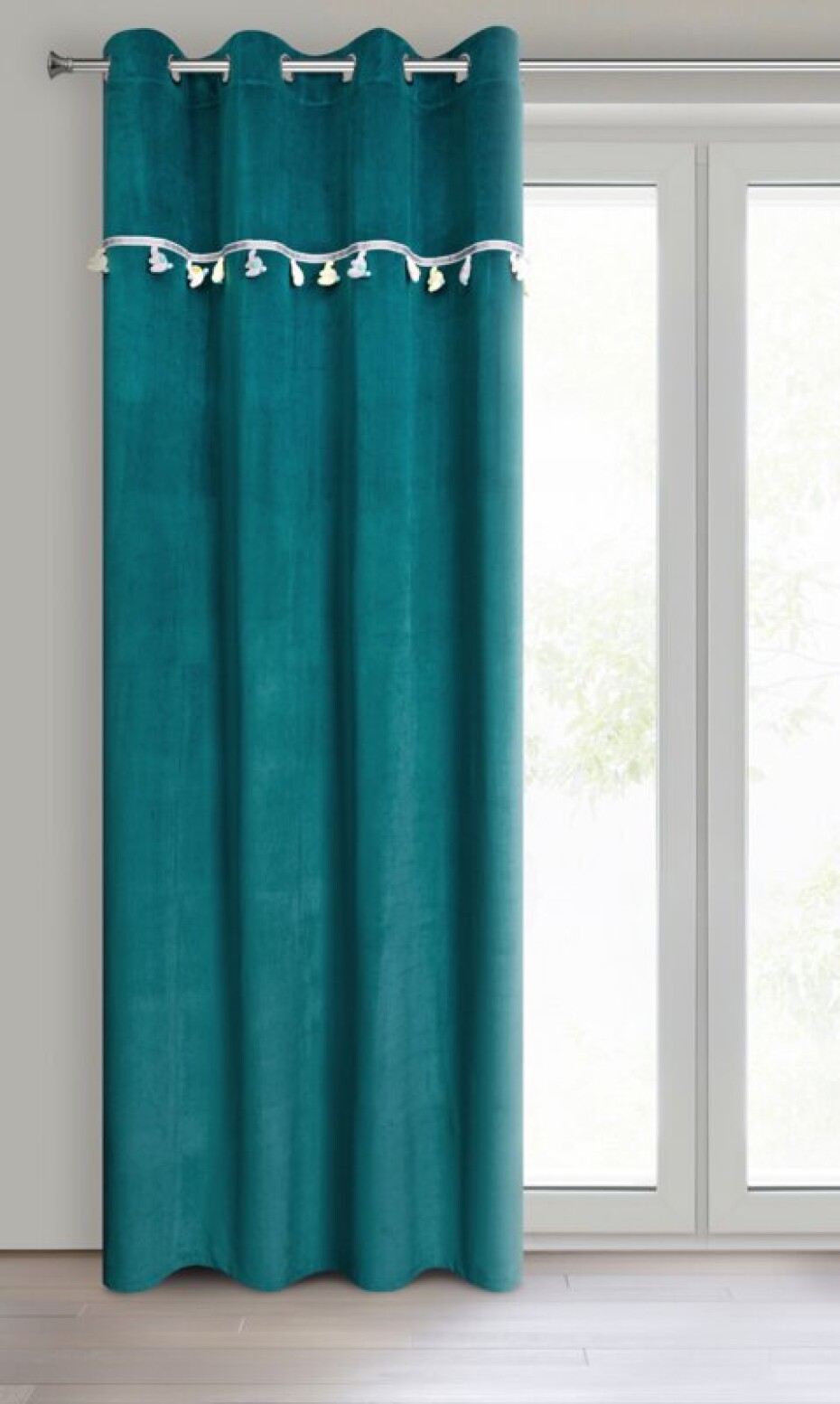 ArtFir Závěs KIDS 1 K | tyrkysová 140 x 250 cm - main (1)