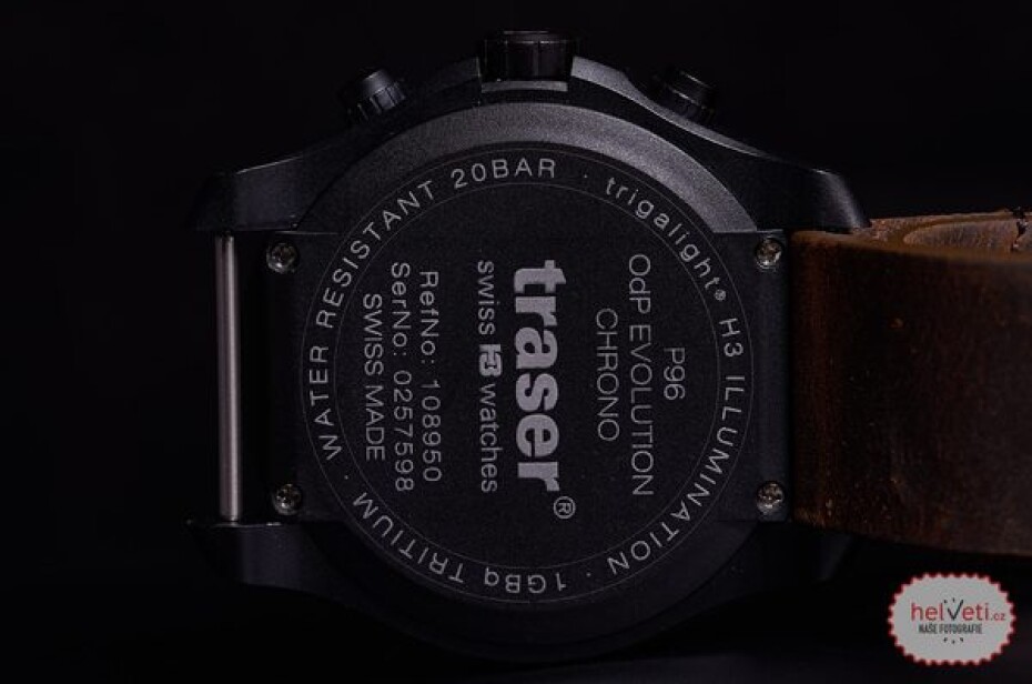 Traser P96 Outdoor Pioneer Evolution Chrono Petrol kůže - main (9)