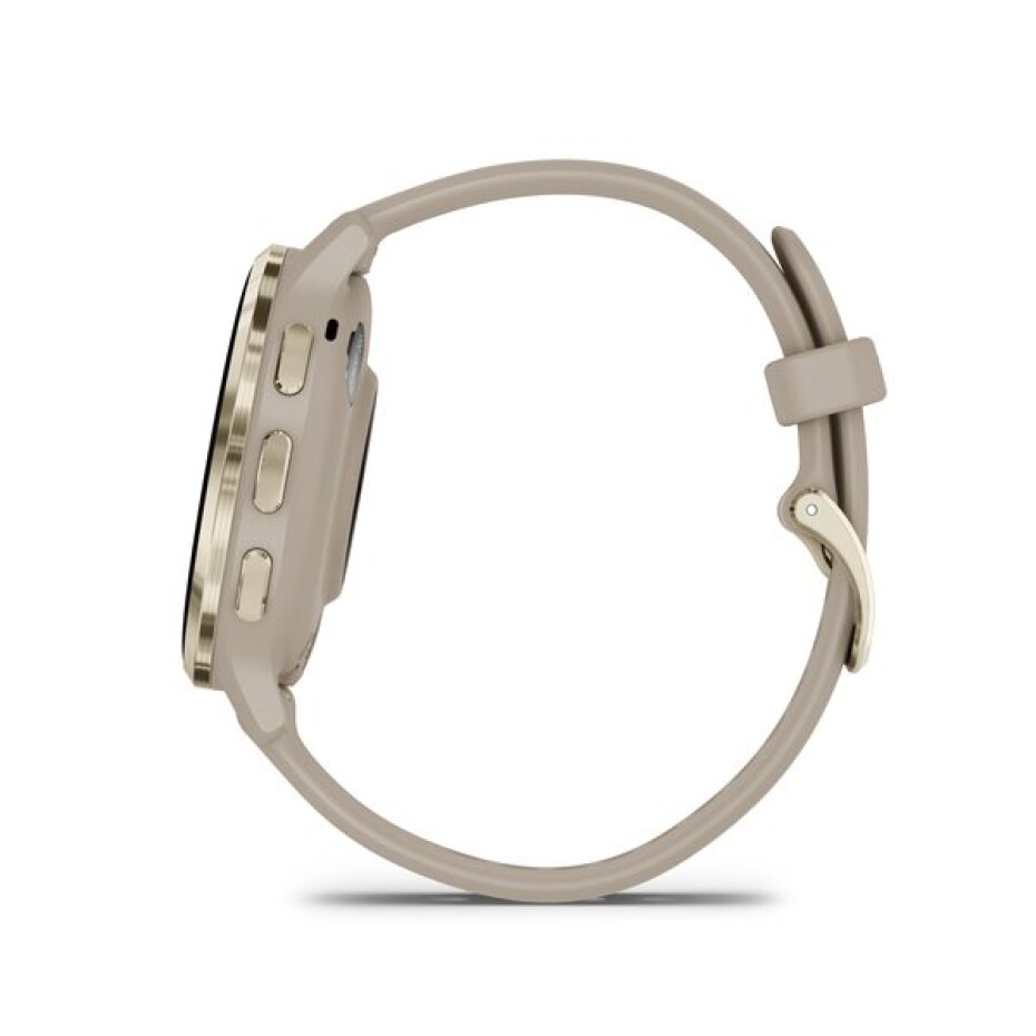 Garmin Venu® 3S Cream Gold / French Gray, Silicone Band 010-02785-02 - main (9)