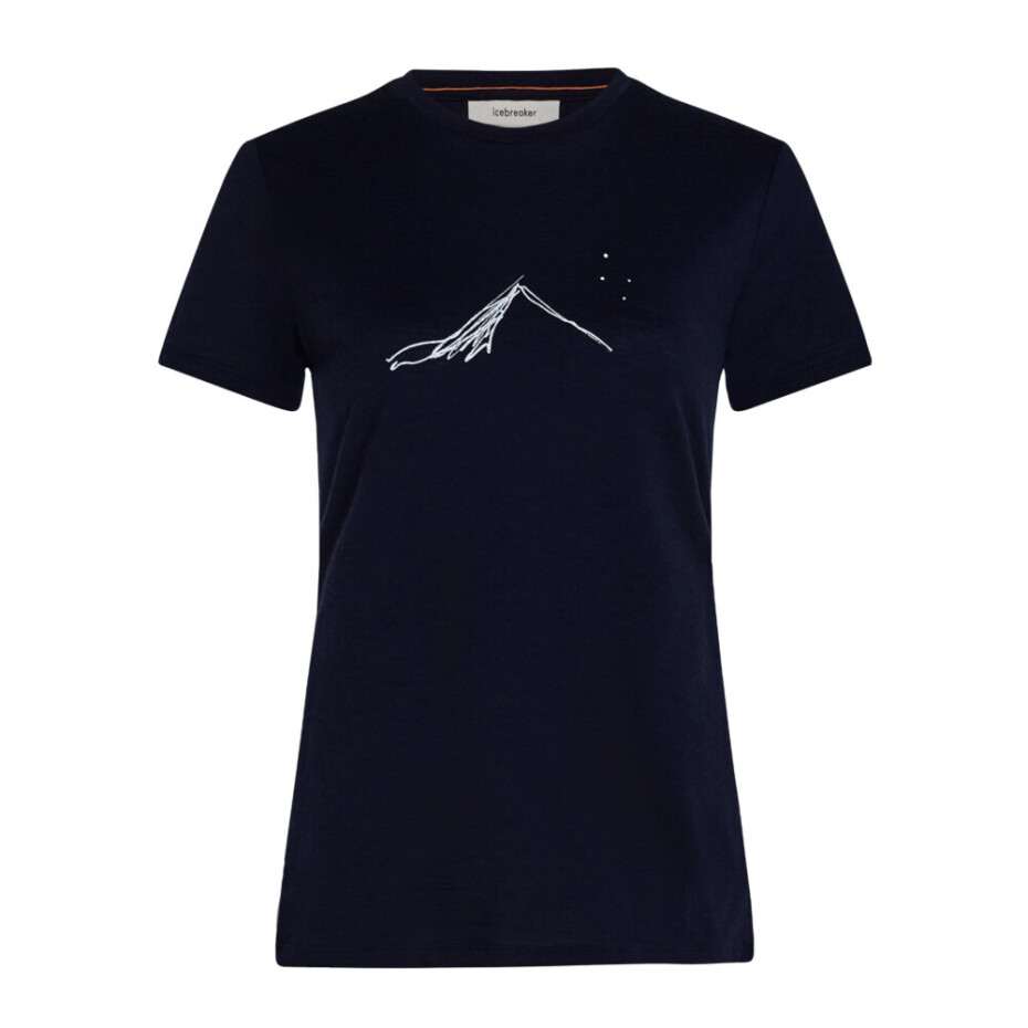 Dámské tričko Icebreaker Merino 150 Tech Lite SS T South Const Midnight Navy S - main (0)