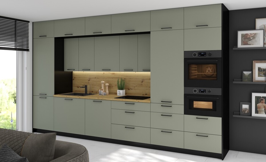 ArtExt Kuchyňská skříňka horní BONN | W4B 50 Barva korpusu: Lava - main (10)