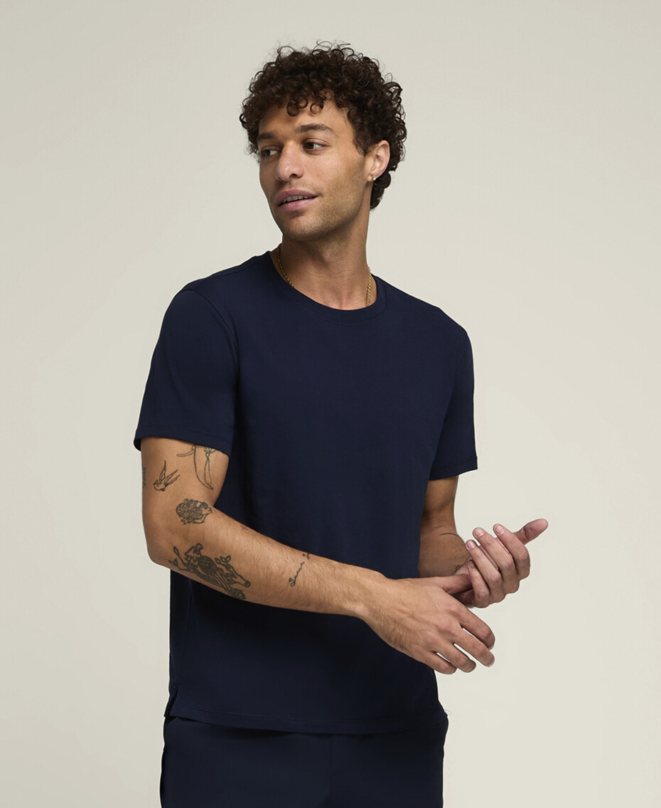 Pánské tričko Wilson  M  Team Graphic Tee Classic Navy XXL - main (0)