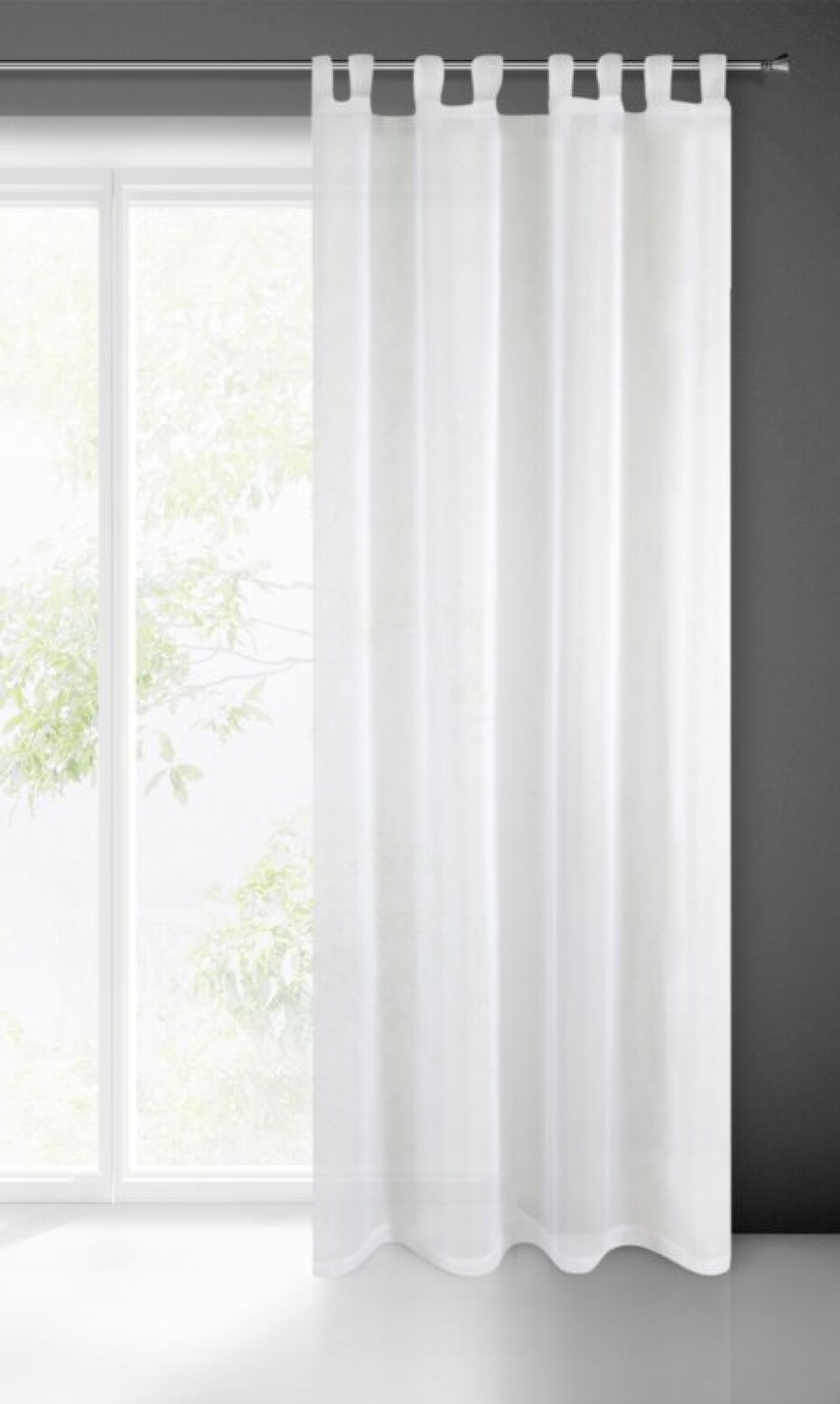 ArtFir Záclona LUCY PU | bílá 140 x 250 cm - main (1)