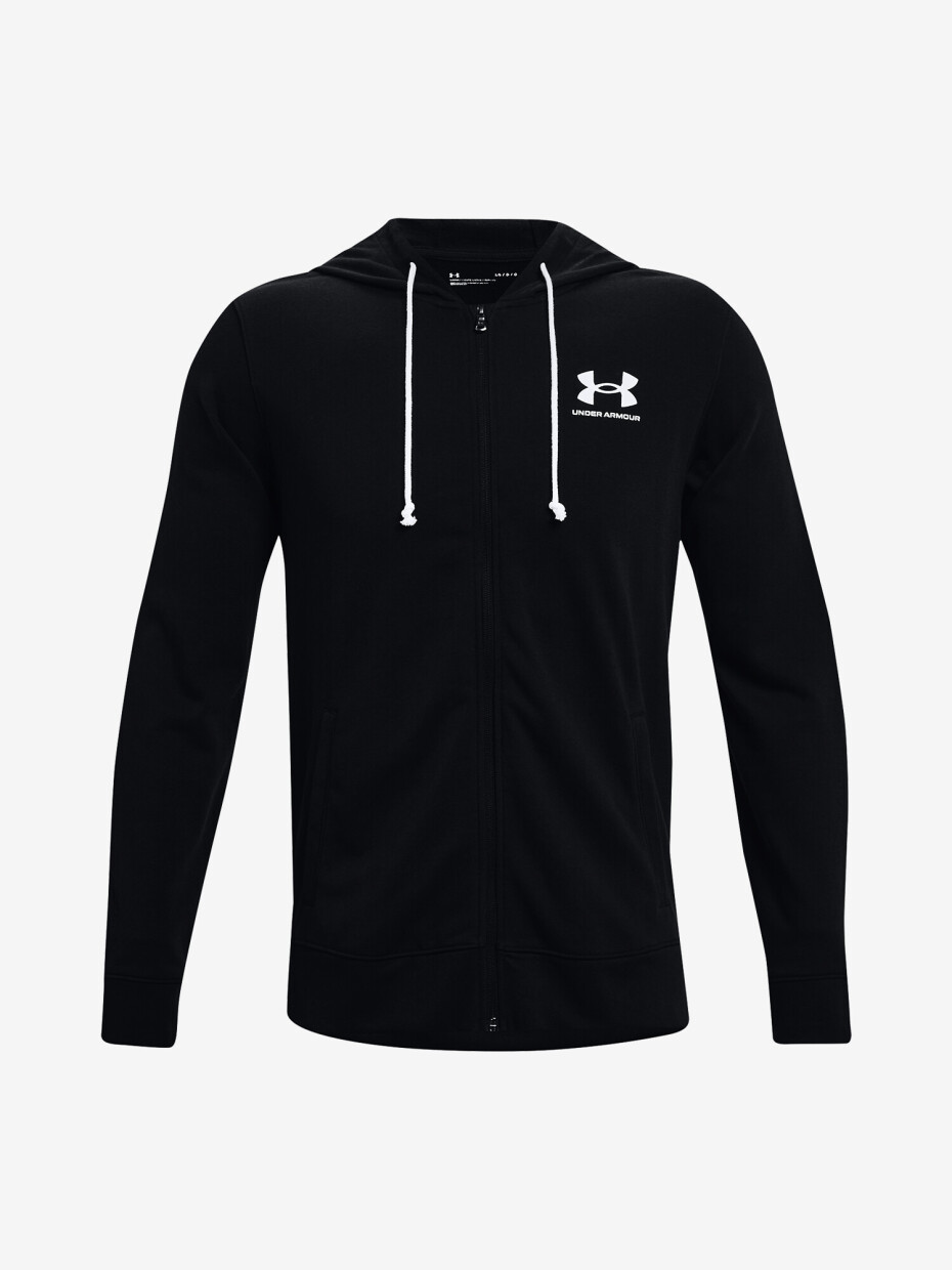Pánská mikina Under Armour  Rival Terry LC FZ-BLK S - main (4)