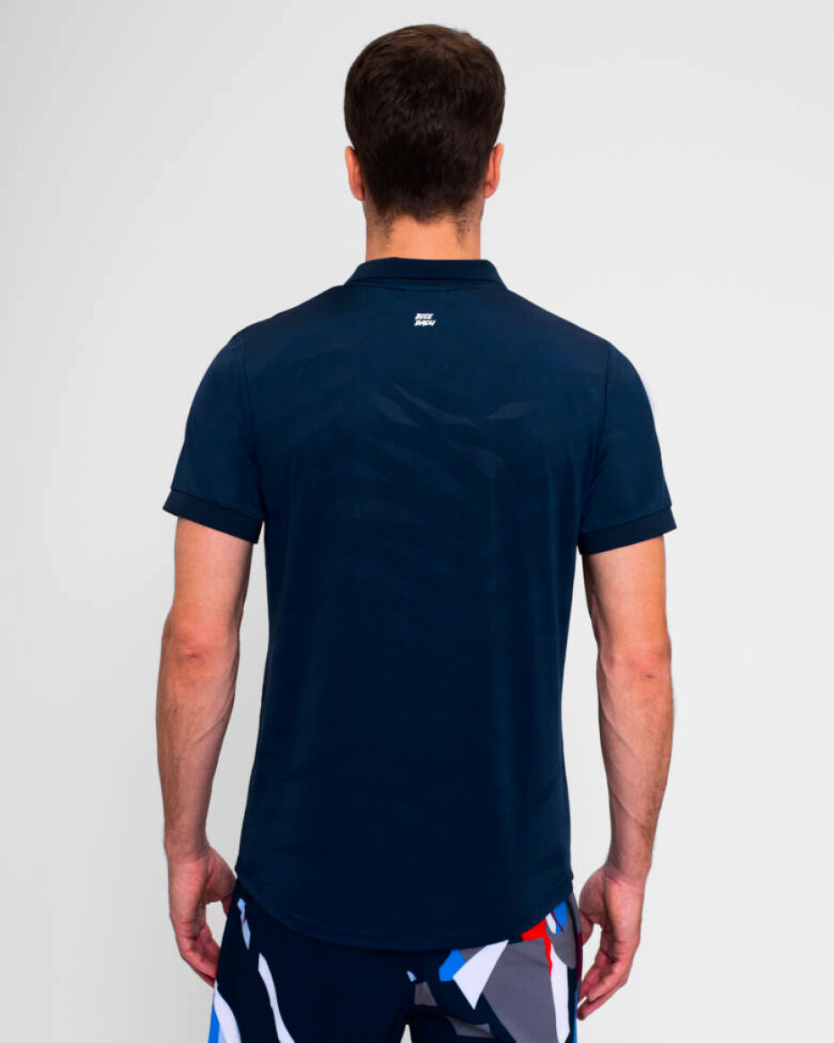 Pánské tričko BIDI BADU  New York 2024 Polo Dark Blue/Red - main (4)
