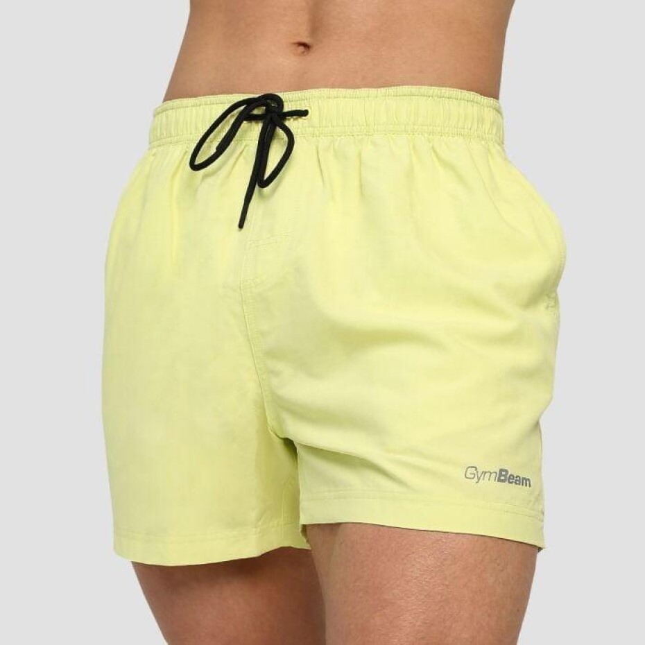 GymBeam Pánské plavecké šortky ARUBA Lime - main (0)