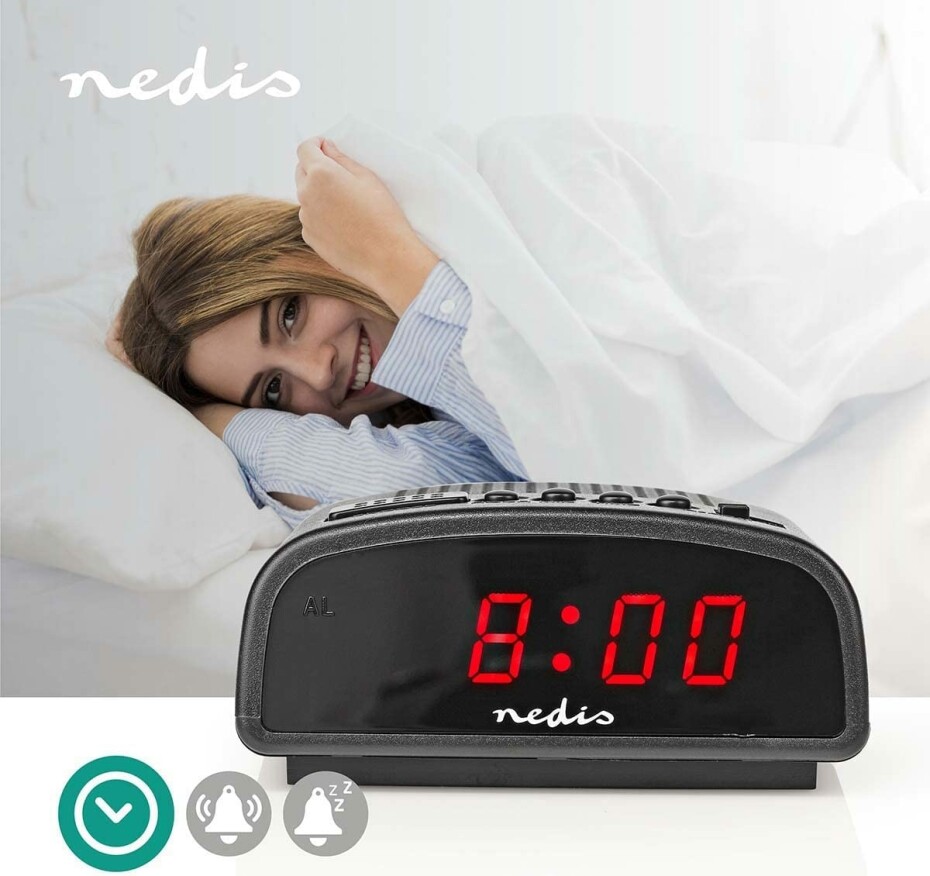 Nedis CLDK008BK digitální budík  - main (3)