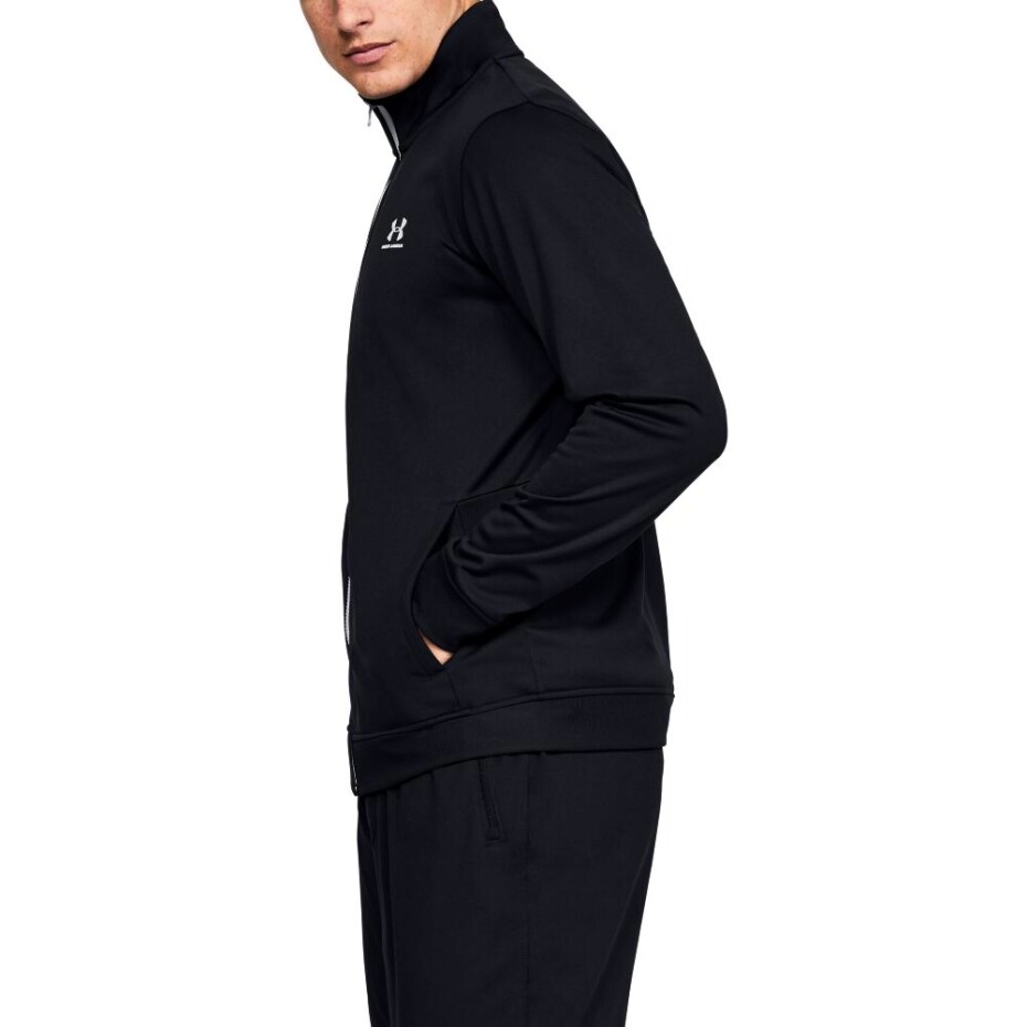 Pánská bunda Under Armour  SPORTSTYLE TRICOT JACKET black XS - main (1)