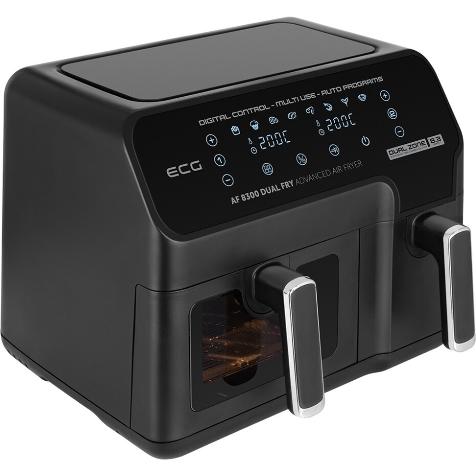 ECG AF 8300 horkovzdušná fritéza Dual Fry - main (4)