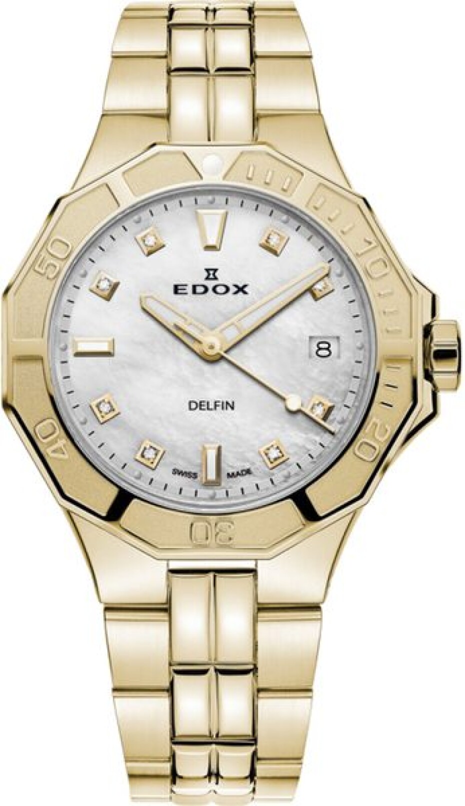 EDOX Sport Delfin Diver Date Lady 53020-37JM-NADD - main (0)