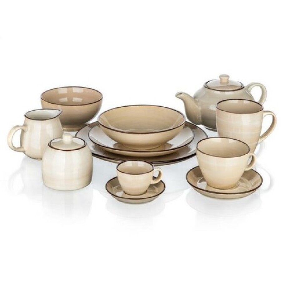 Banquet Talíř dezertní PALAS, 21,5 cm, krémová - main (2)