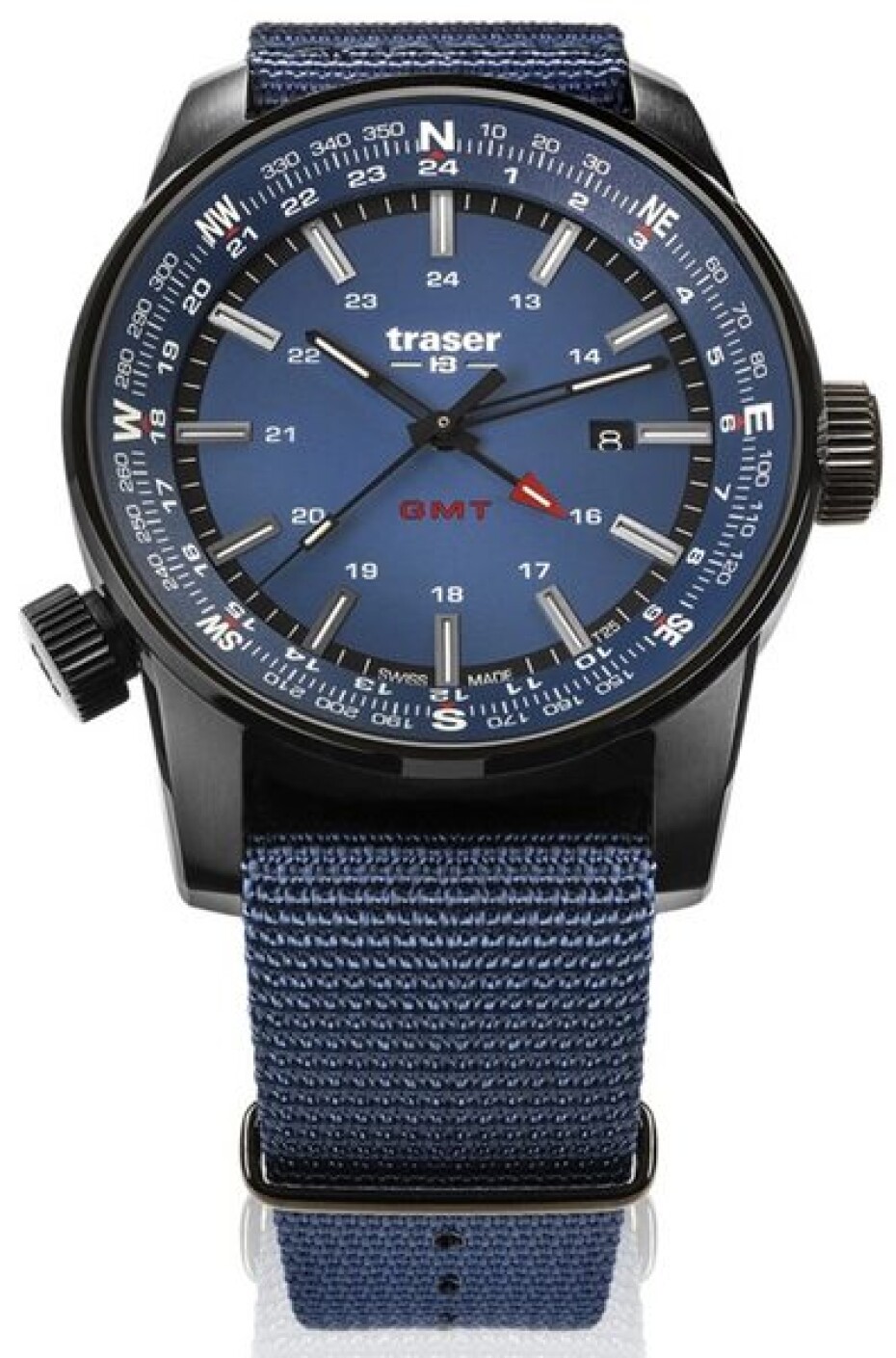 Traser P68 Pathfinder GMT Blue Nato - main (0)