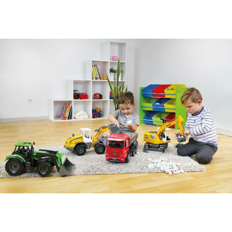 Lena Traktor se lžící Worxx plast 45cm 1:15 v krabici DeutzFahr Agrotron 7250 04613 - main (11)