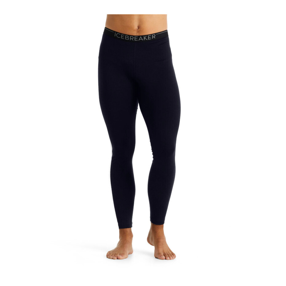 Pánské spodky Icebreaker Merino 200 Oasis Sonebula Leggings Midnight Navy/Snow/Cb  M - main (1)