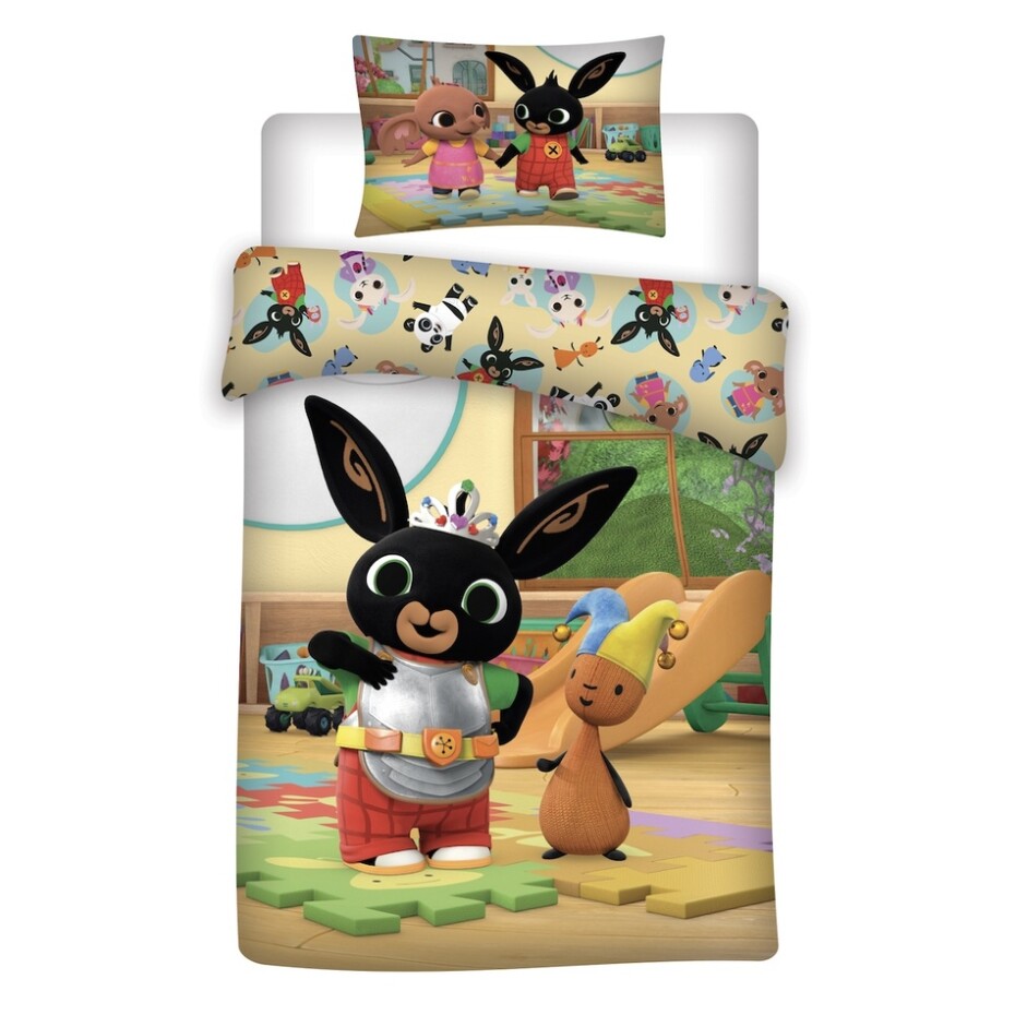 Jerry Fabrics Dětské bavlněné povlečení do postýlky Bing 052, 100 x 135 cm, 40 x 60 cm  - main (0)