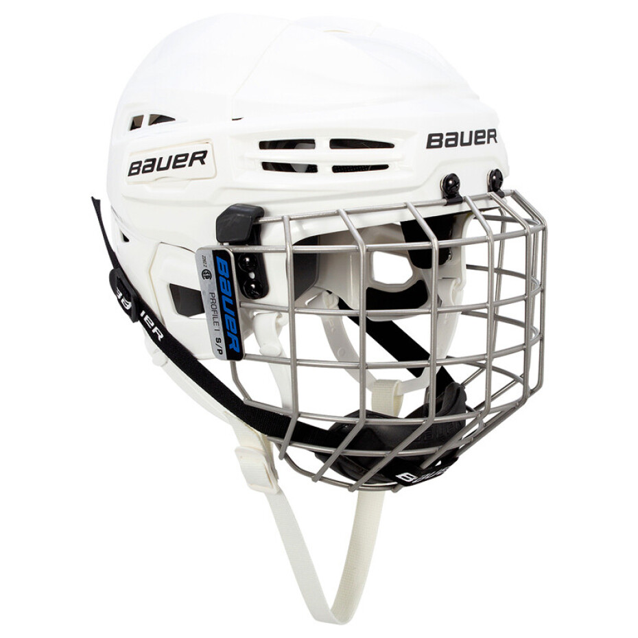 Hokejová helma Bauer  IMS 5.0 II Combo White Senior S - main (0)