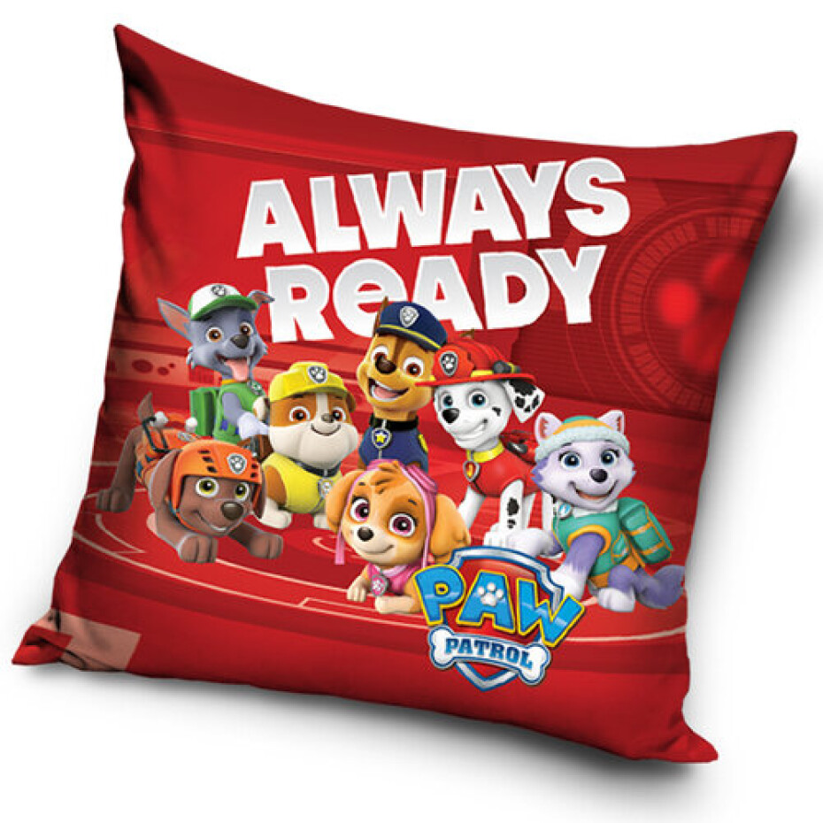 Carbotex Povlak na polštářek Tlapková Patrola Always Ready, 40 x 40 cm - main (0)