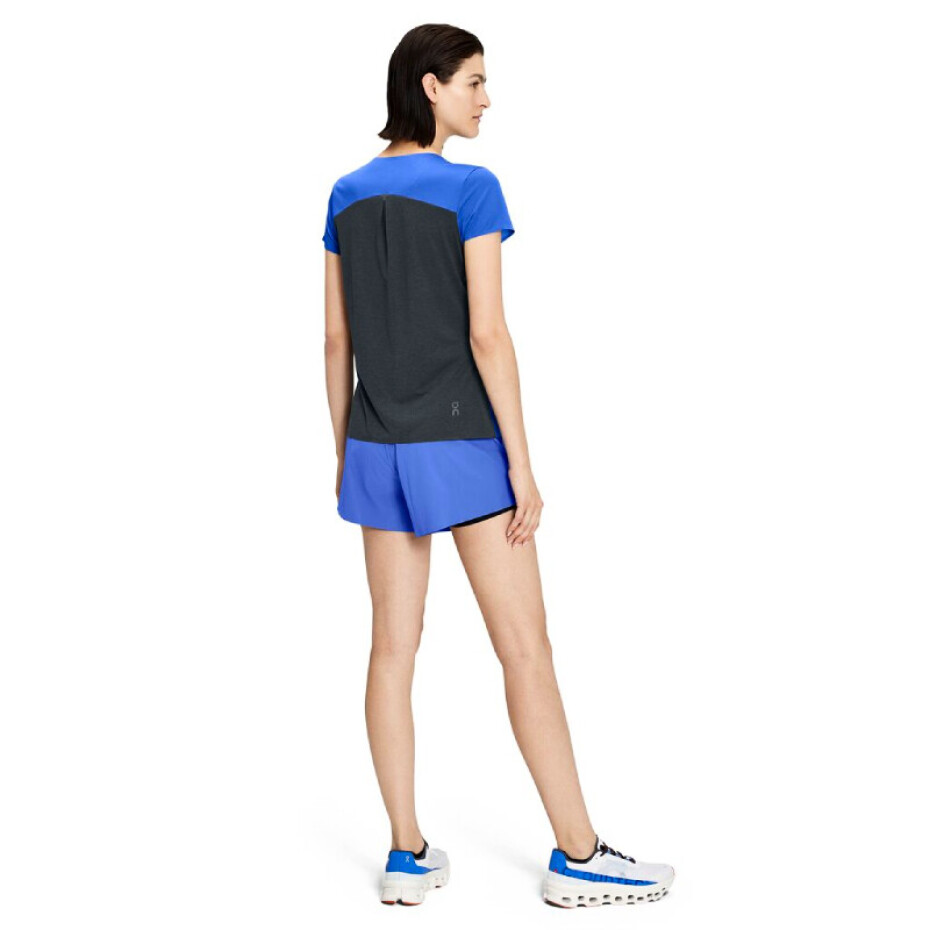 Dámské šortky On  Running Shorts Cobalt/Black L - main (1)