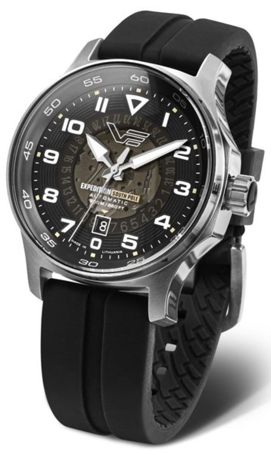 Vostok Europe Expedition South Pole Automatic Line YN55-592A758S - Žlutý silikonový řemínek - main (1)