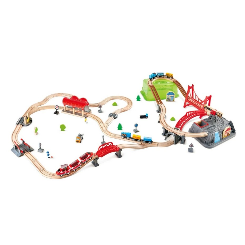 Hape Vláčkodráha s hracím boxem - main (3)