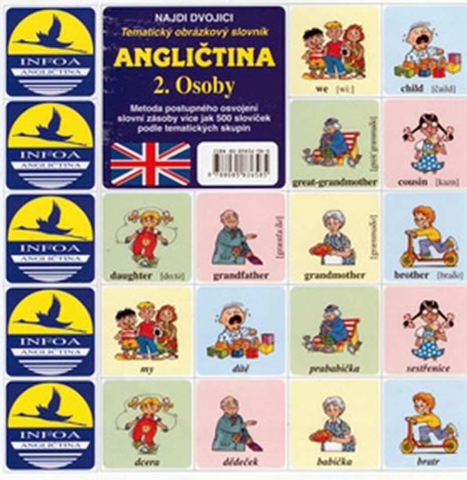 Najdi dvojici - Angličtina - 2. Osoby - kolektiv autorů - main (0)