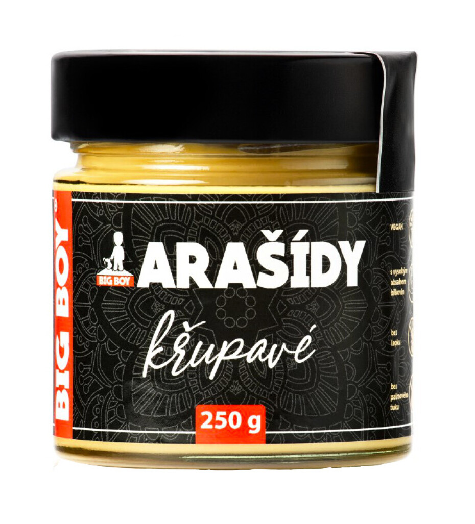 Big Boy Arašídový krém 250 g křupavá - main (1)